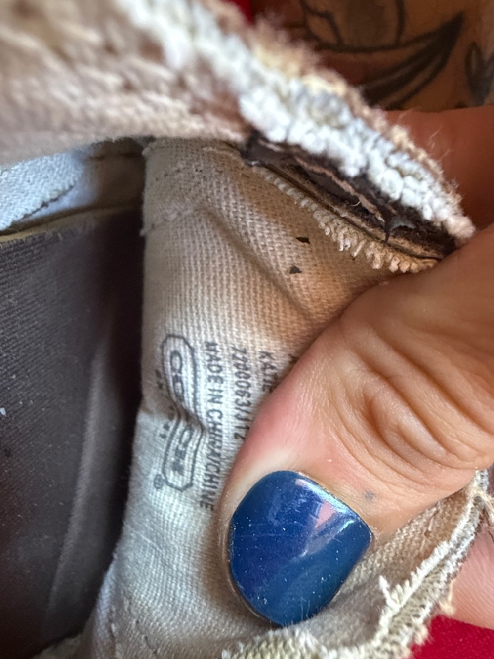Coach Tan Signature Canvas Slip-On Sneakers - Picture 7 of 8